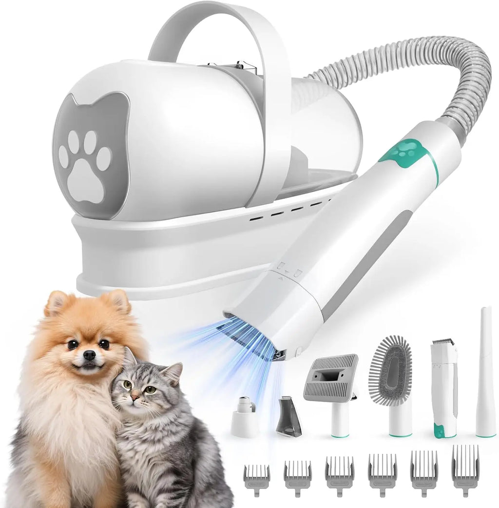 6-in-1 Pet Grooming Vacuum & Clipper Kit