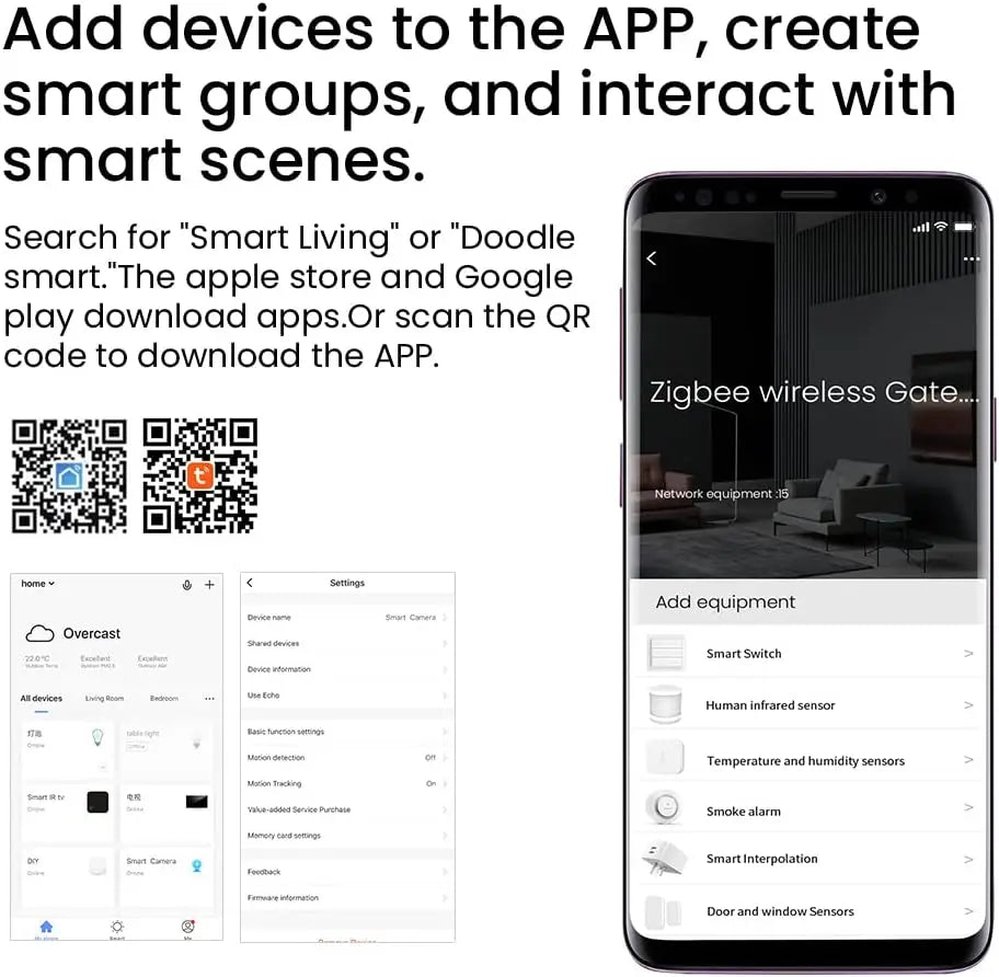 Tuya Zigbee 3.0 Smart Hub Gateway for Smart Home Devices