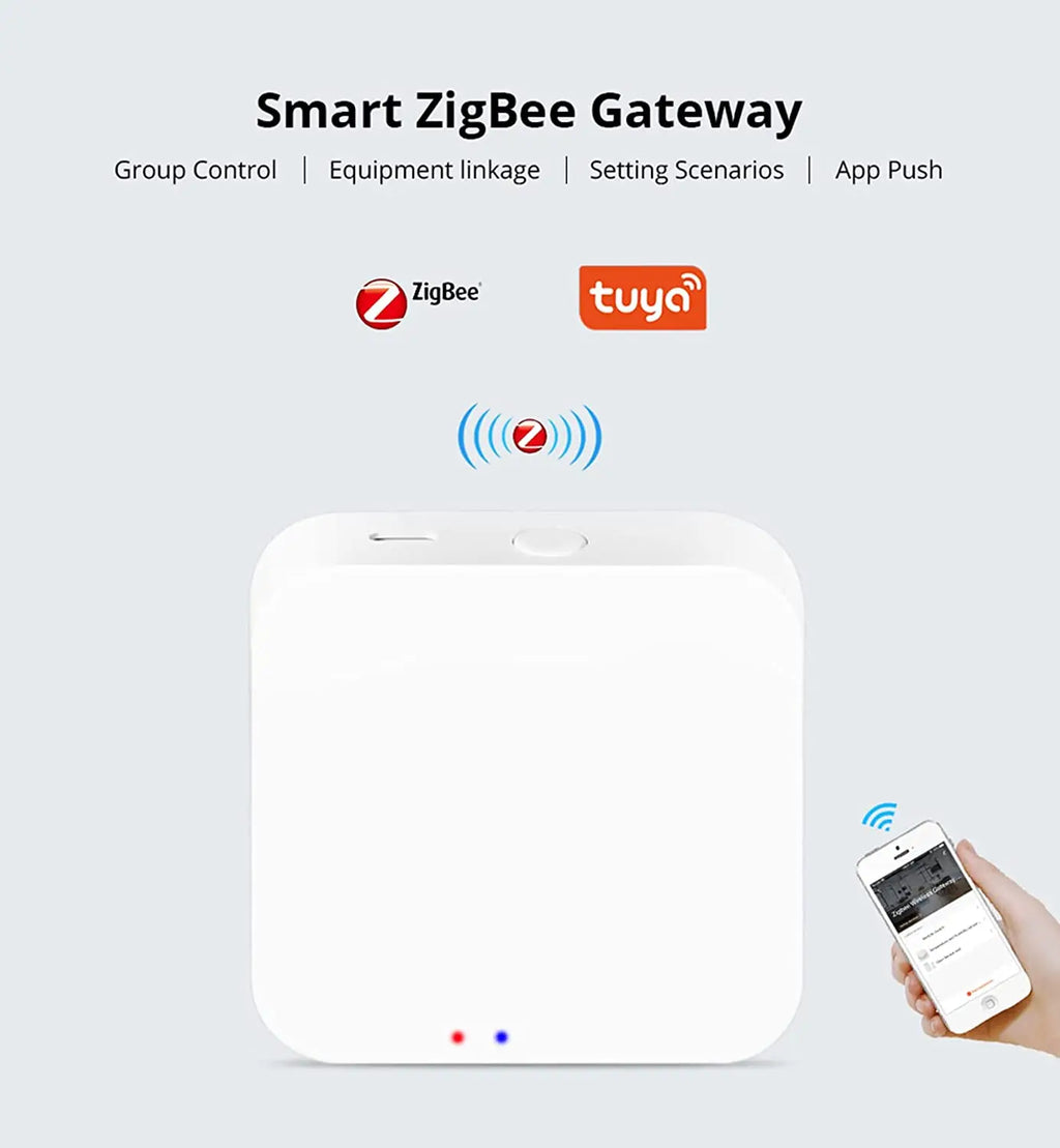 Tuya Zigbee 3.0 Smart Hub Gateway for Smart Home Devices