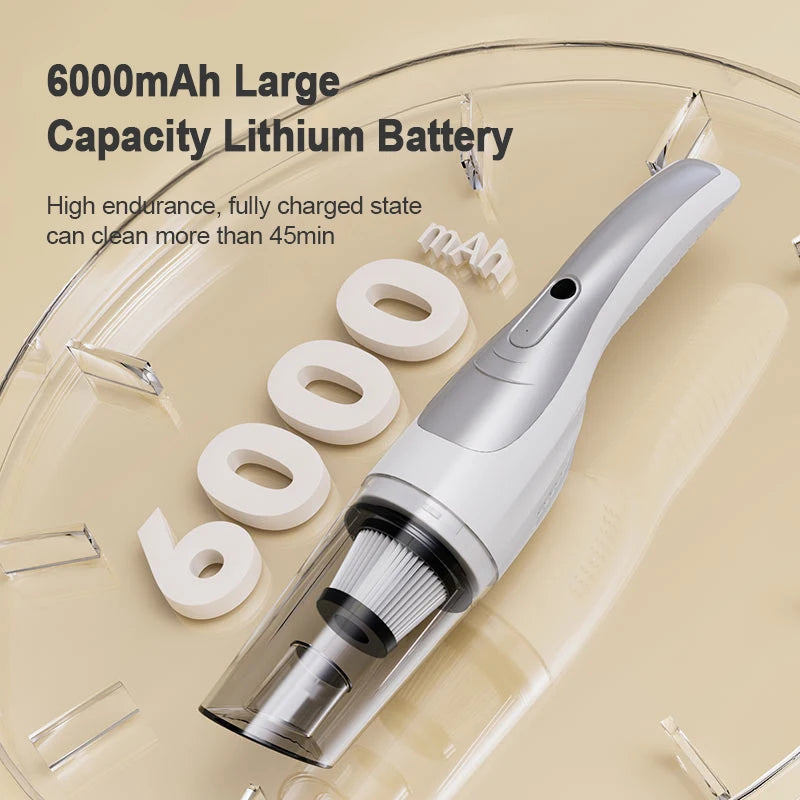 Cordless Stick Vacuum Cleaner for Home & Car