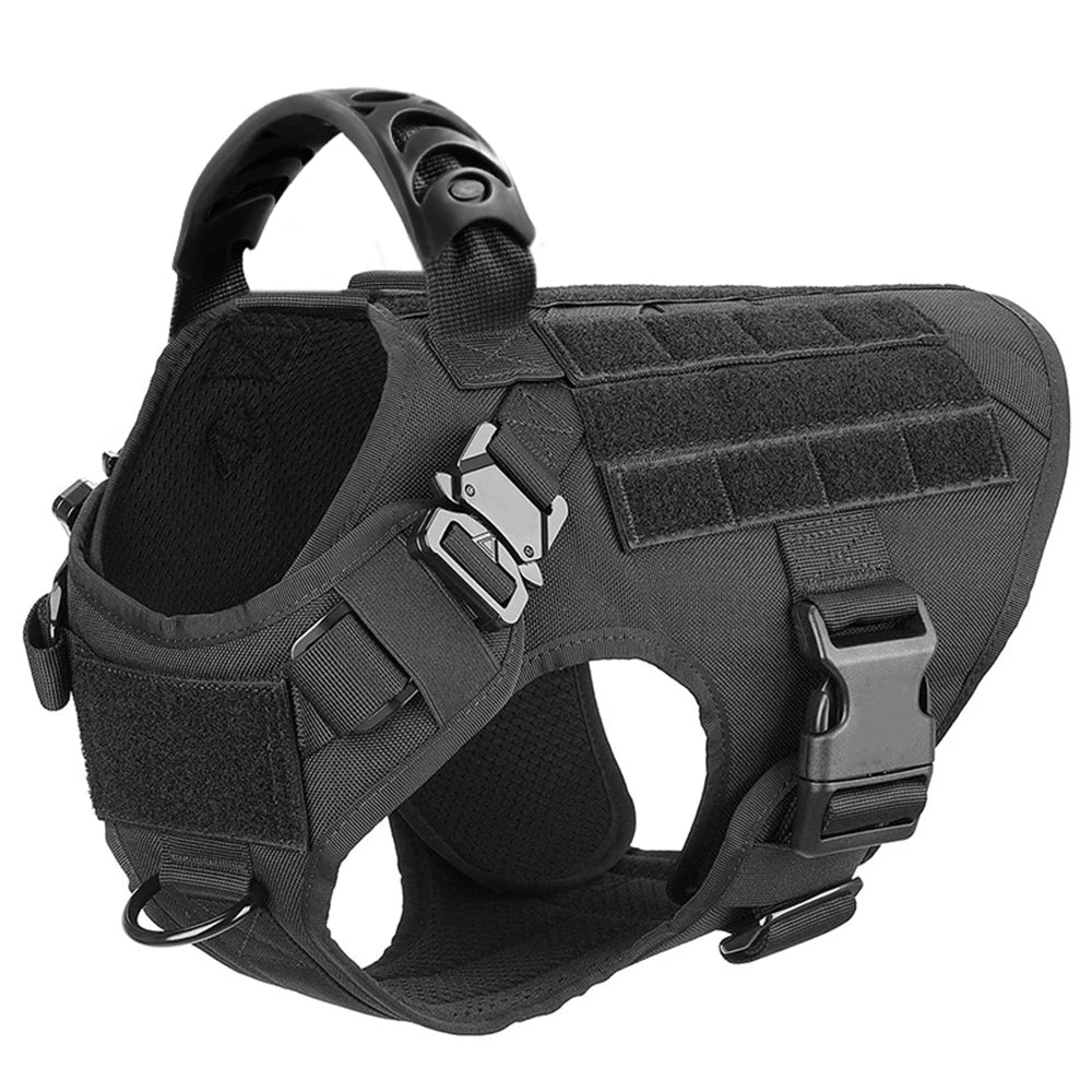 Premium Tactical No-Pull Dog Harness and Leash Set | Medium & Large Dogs
