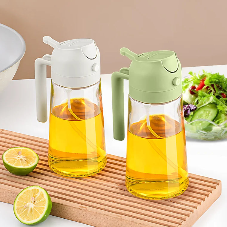500ml 2-in-1 Oil Sprayer & Dispenser