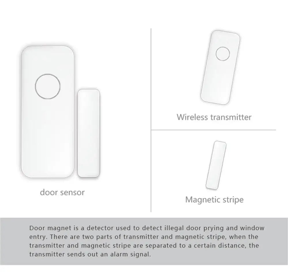 433MHz Wireless Door & Window Alarm Sensor