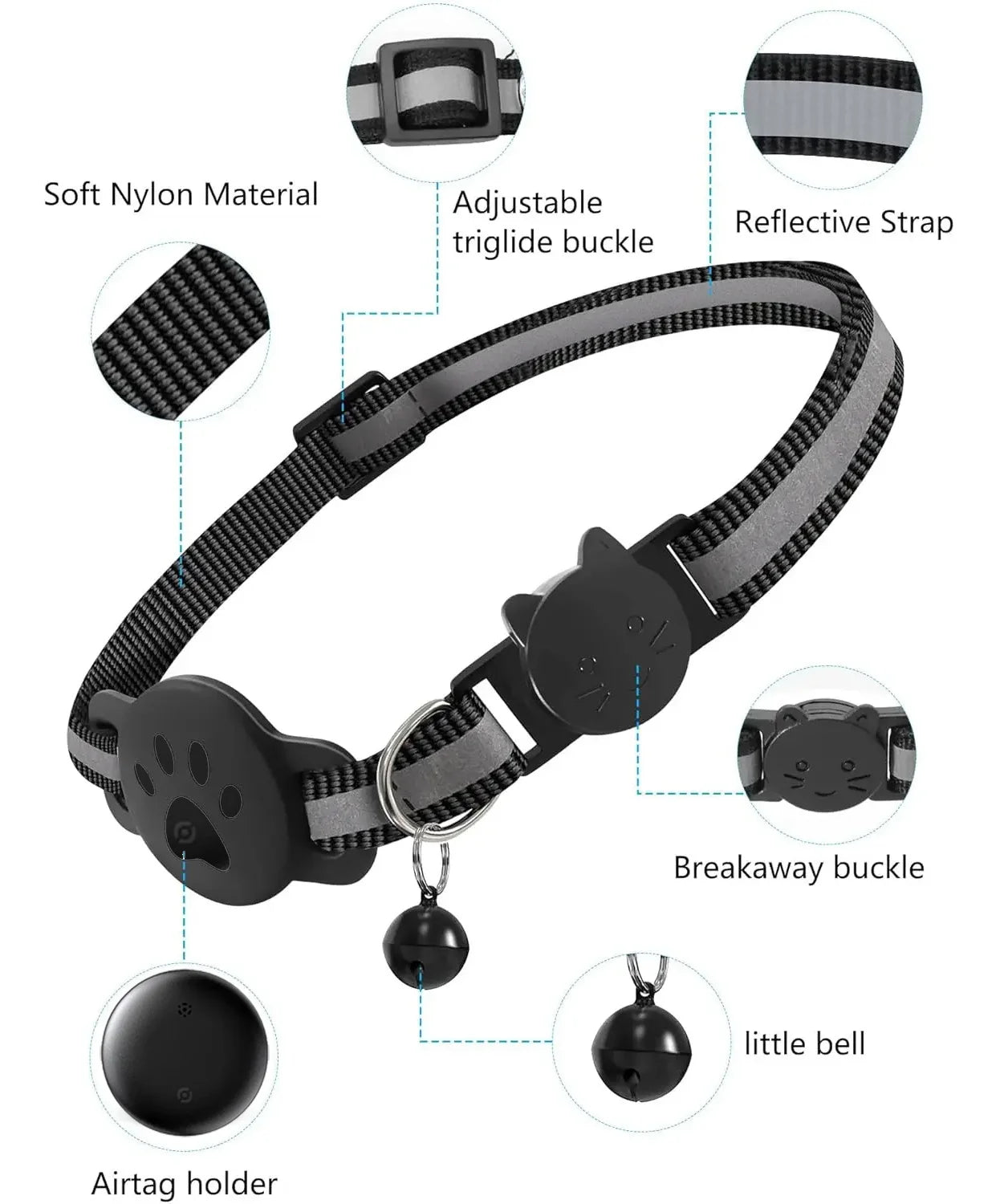 Android-Compatible Bluetooth Pet Tracker & Collar
