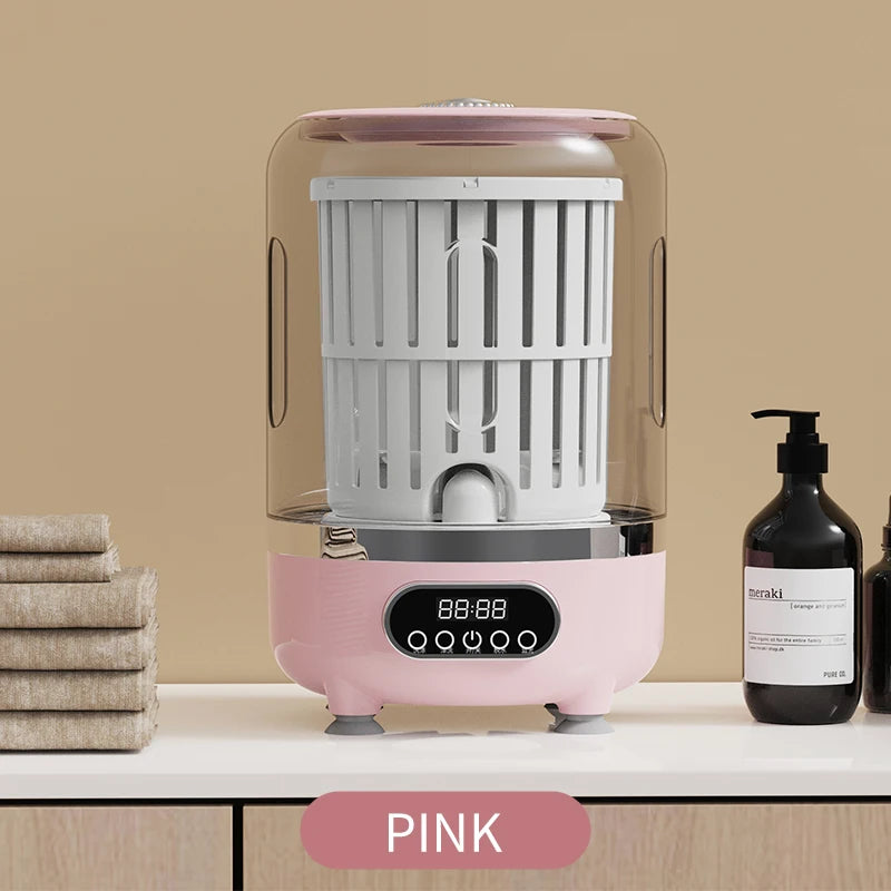 Portable Mini USB Washing Machine for Travel & Small Laundry