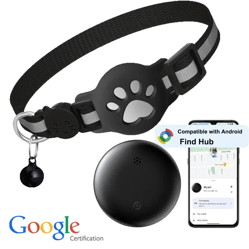 Android-Compatible Bluetooth Pet Tracker & Collar