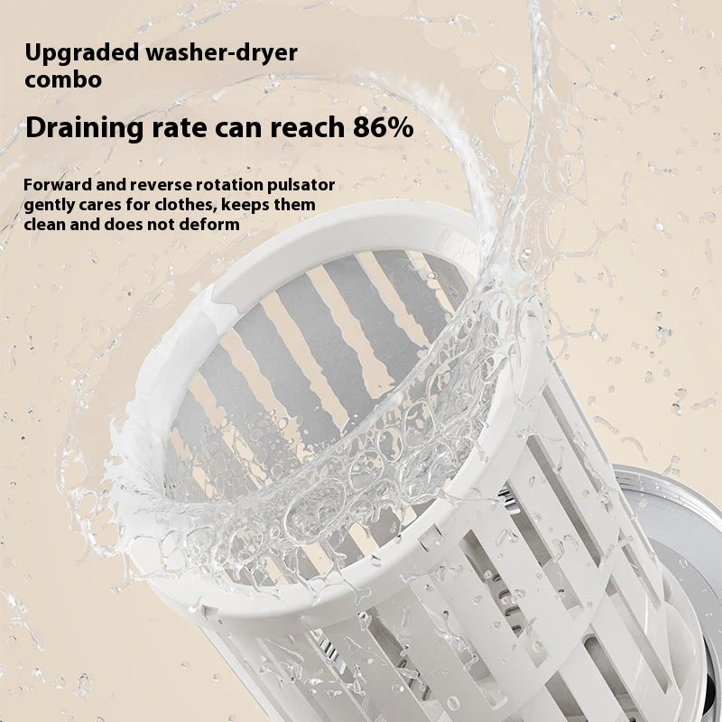 Portable Mini USB Washing Machine for Travel & Small Laundry