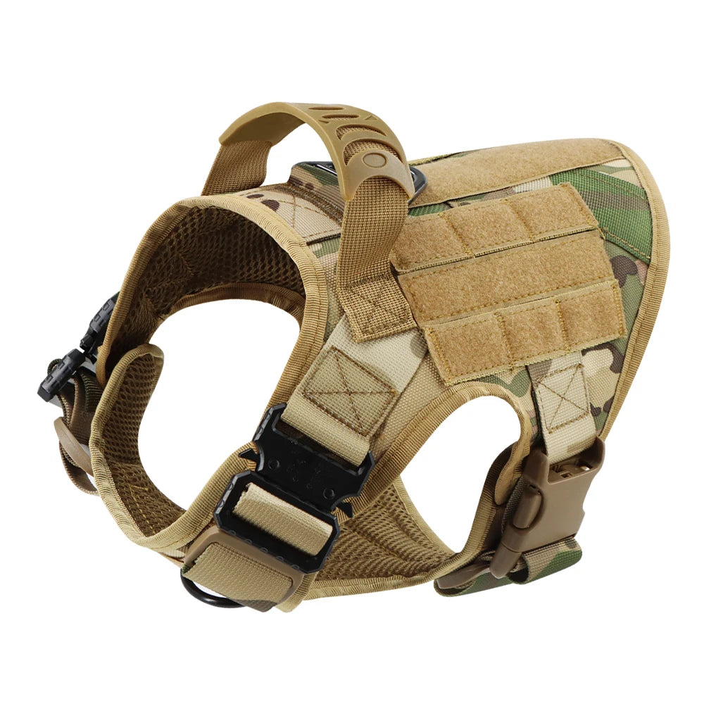 Premium Tactical No-Pull Dog Harness and Leash Set | Medium & Large Dogs
