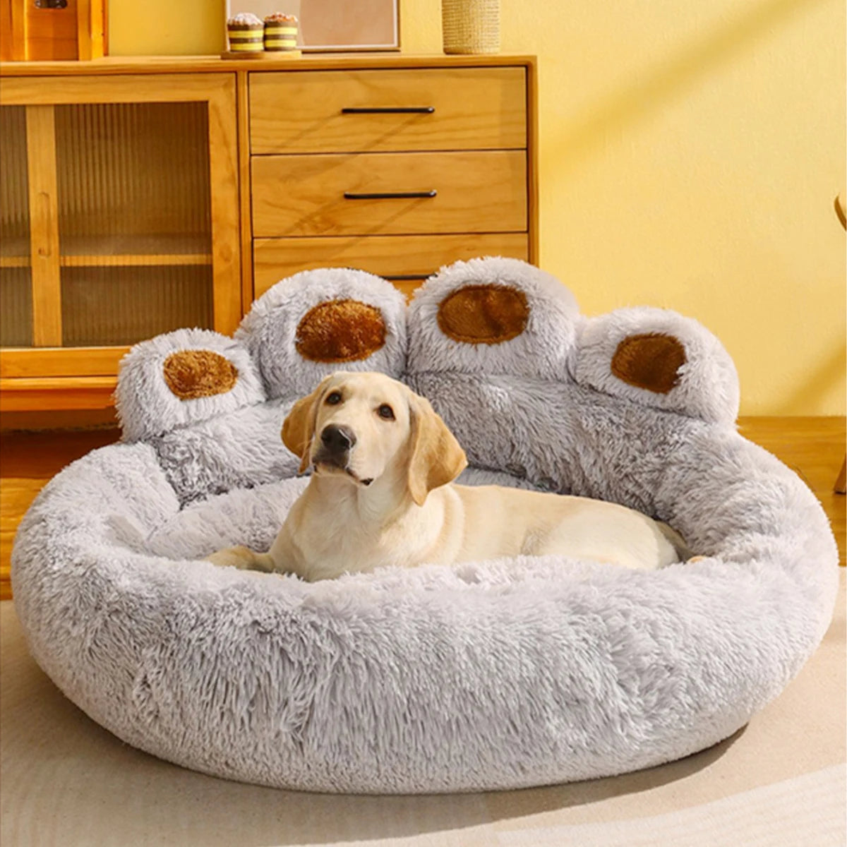 Luxury Plush Calming Pet Bed