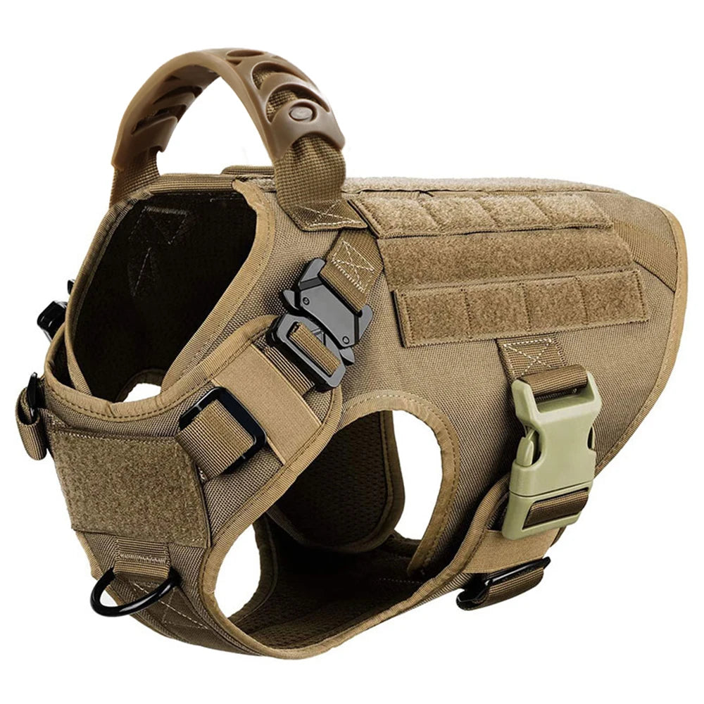Premium Tactical No-Pull Dog Harness and Leash Set | Medium & Large Dogs