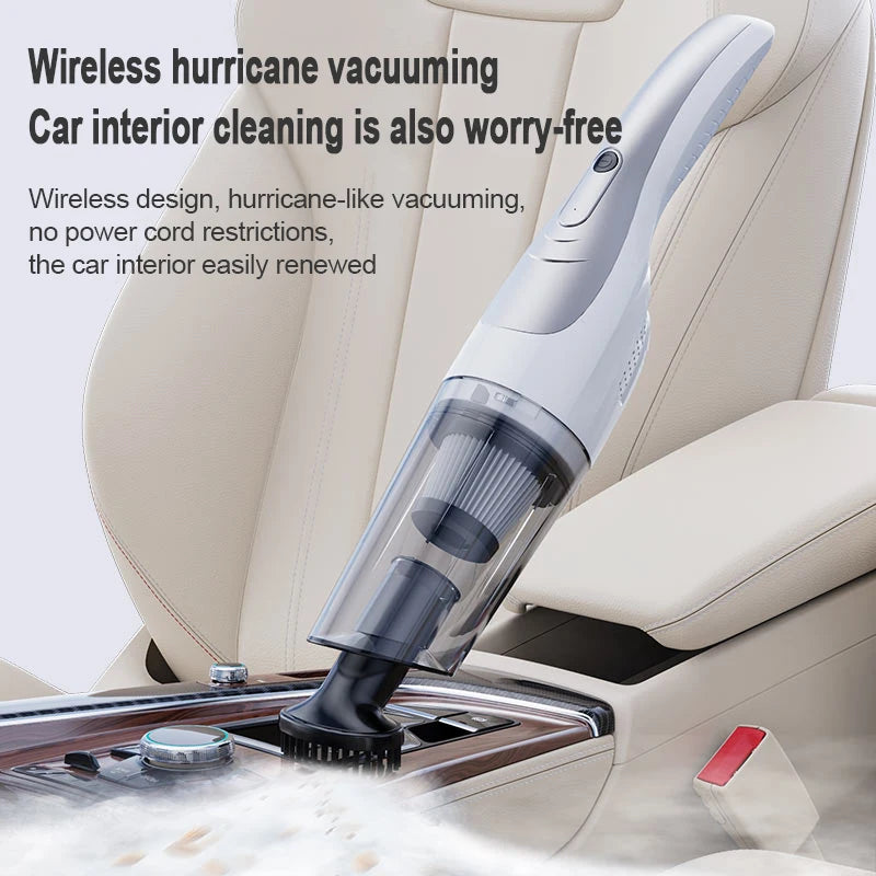 Cordless Stick Vacuum Cleaner for Home & Car