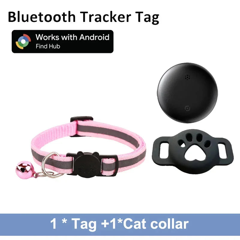 Android-Compatible Bluetooth Pet Tracker & Collar