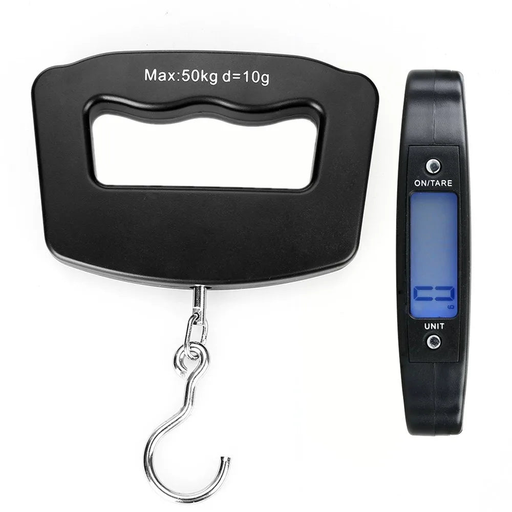 Portable Digital Luggage Scale with LCD Display – 50 kg