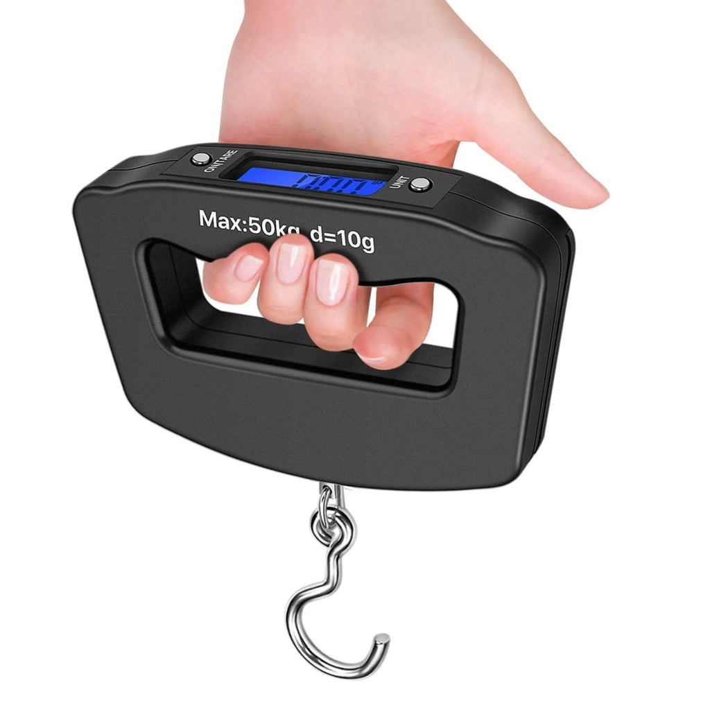 Portable Digital Luggage Scale with LCD Display – 50 kg