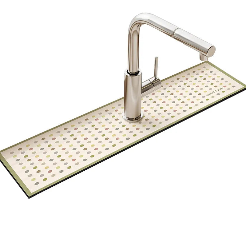 Super Absorbent Faucet Splash Guard & Drying Mat