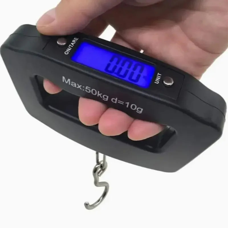 Portable Digital Luggage Scale with LCD Display – 50 kg