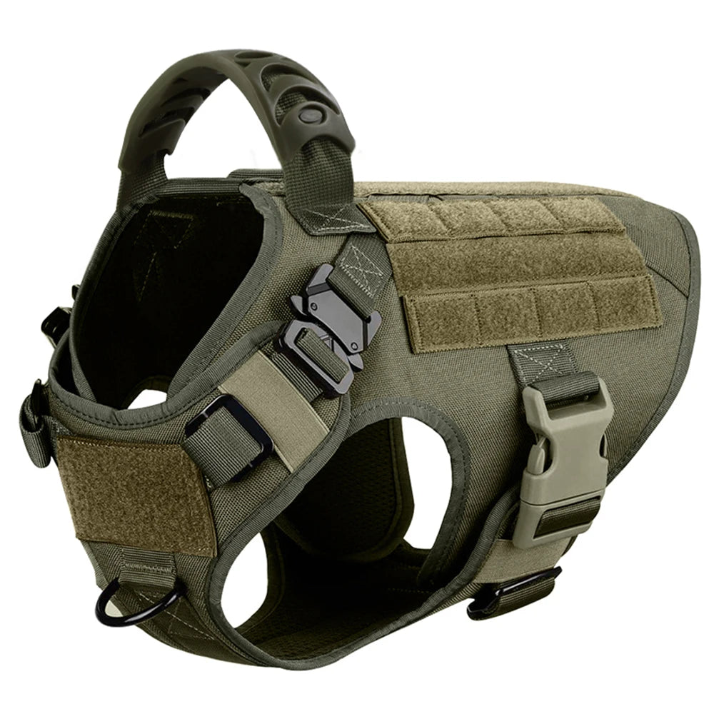 Premium Tactical No-Pull Dog Harness and Leash Set | Medium & Large Dogs