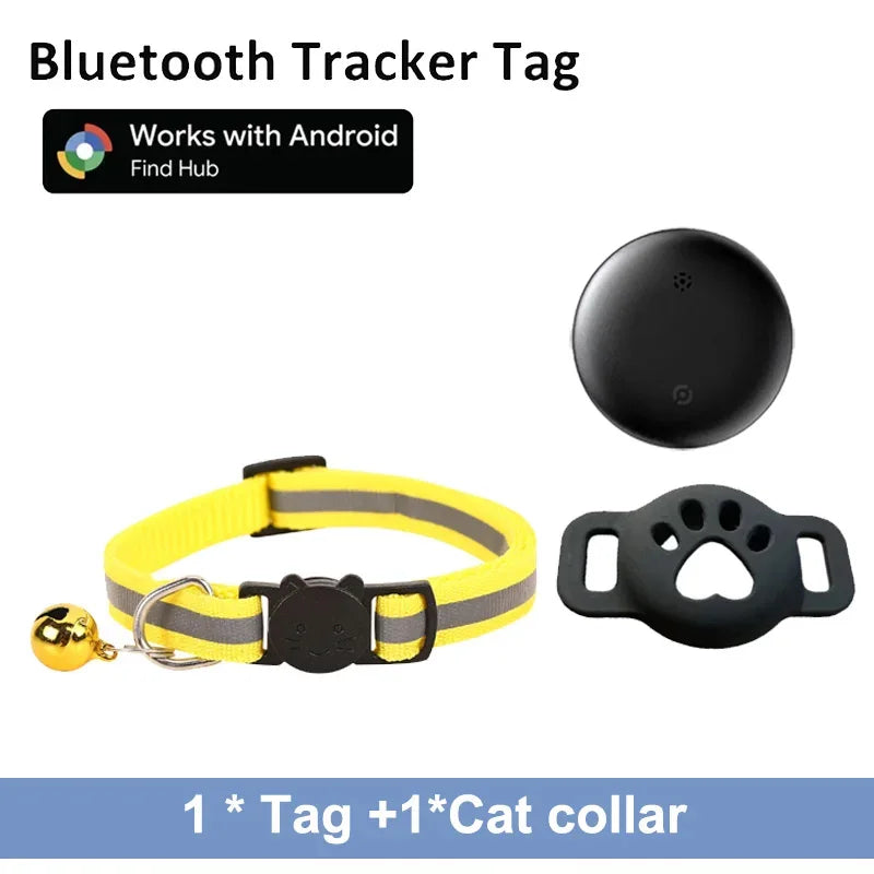Android-Compatible Bluetooth Pet Tracker & Collar