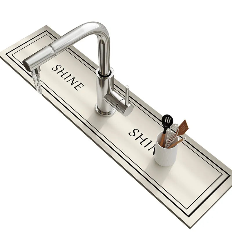 Super Absorbent Faucet Splash Guard & Drying Mat