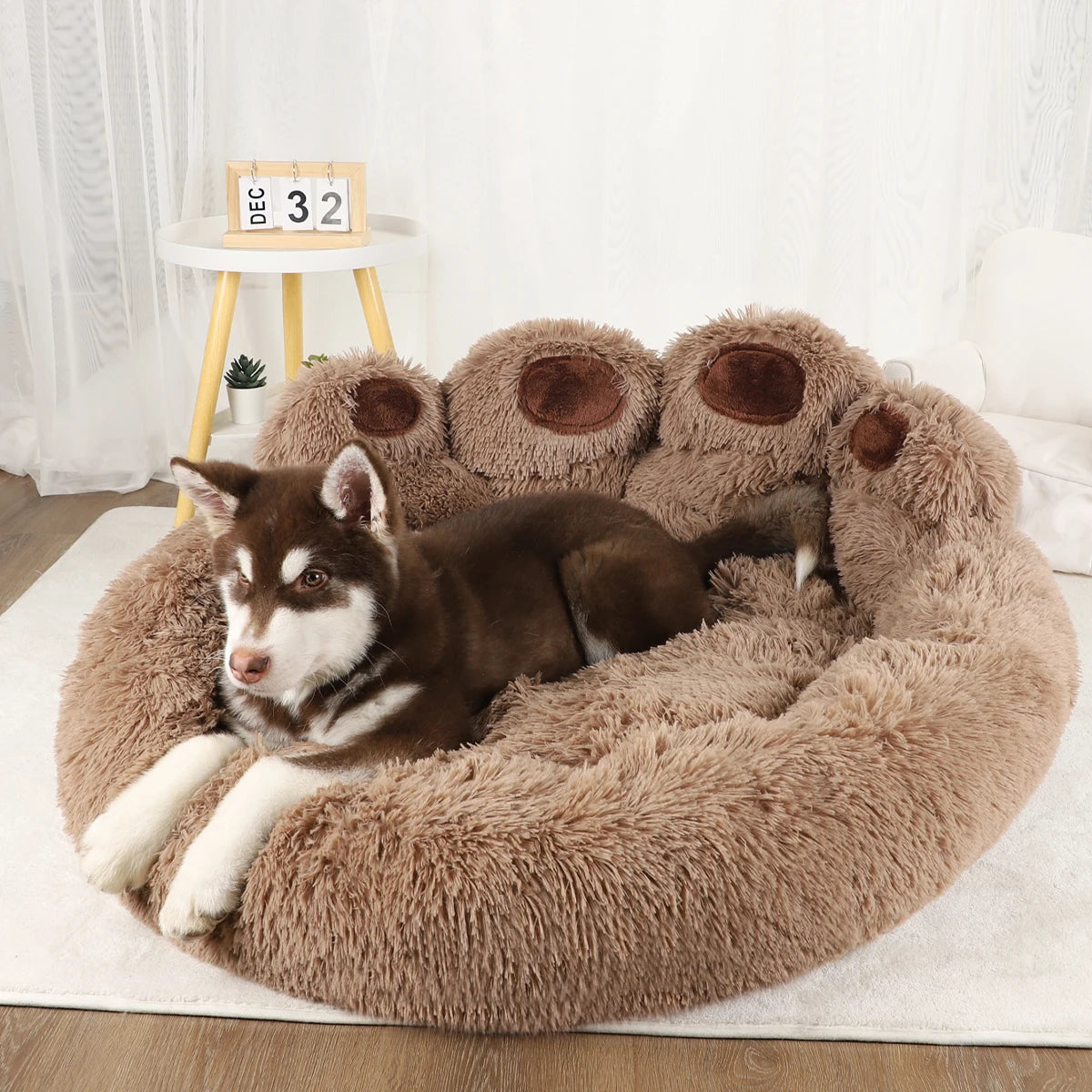 Luxury Plush Calming Pet Bed