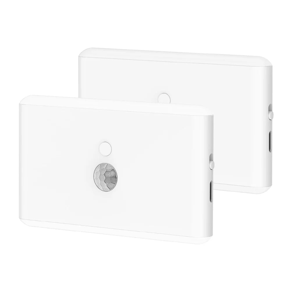 USB Rechargeable Motion Sensor Night Light – Smart LED Cabinet & Hallway Light (1–2 Pack)
