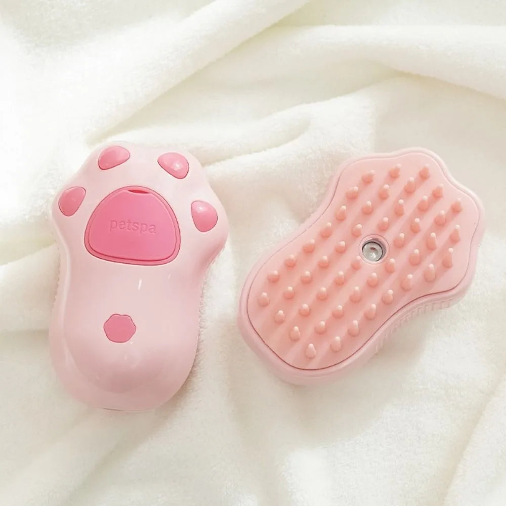 3-in-1 Steam Pet Grooming Brush for Dogs & Cats