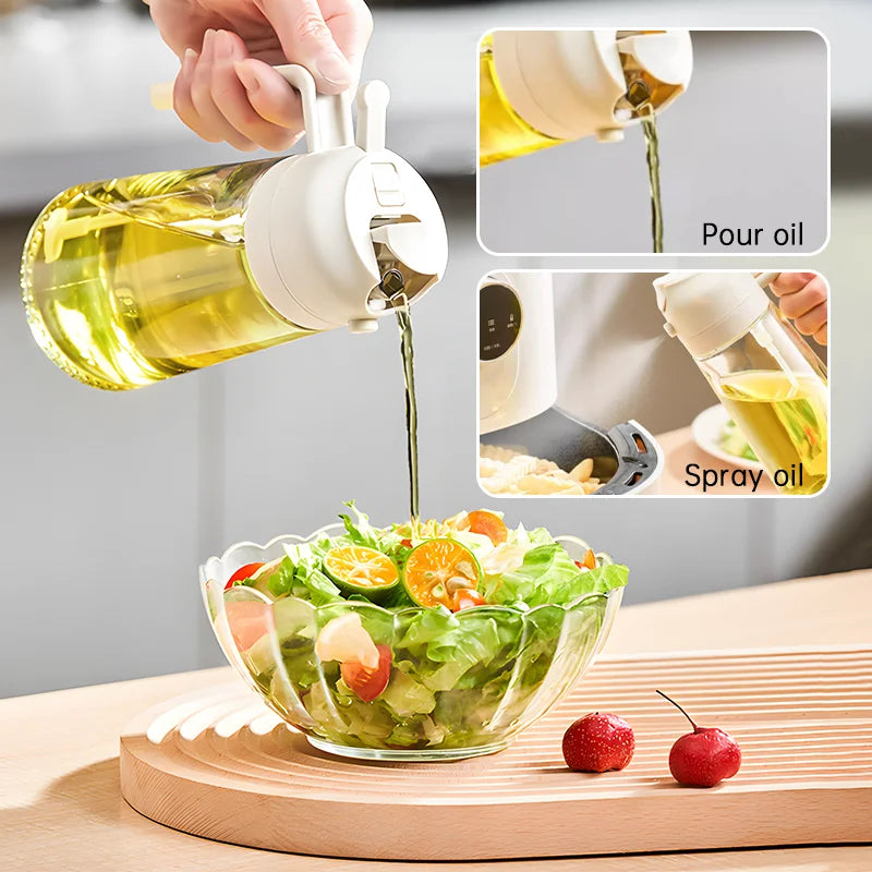 500ml 2-in-1 Oil Sprayer & Dispenser