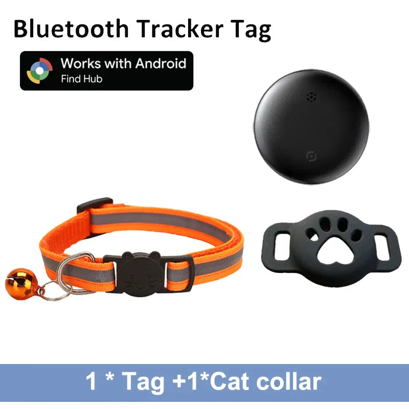 Android-Compatible Bluetooth Pet Tracker & Collar