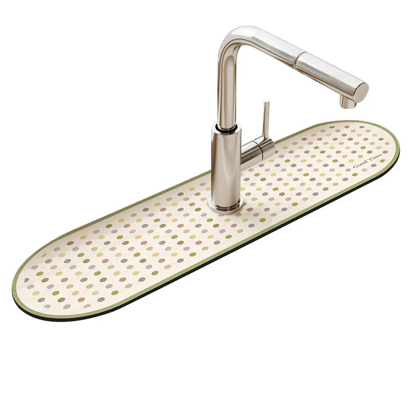 Super Absorbent Faucet Splash Guard & Drying Mat