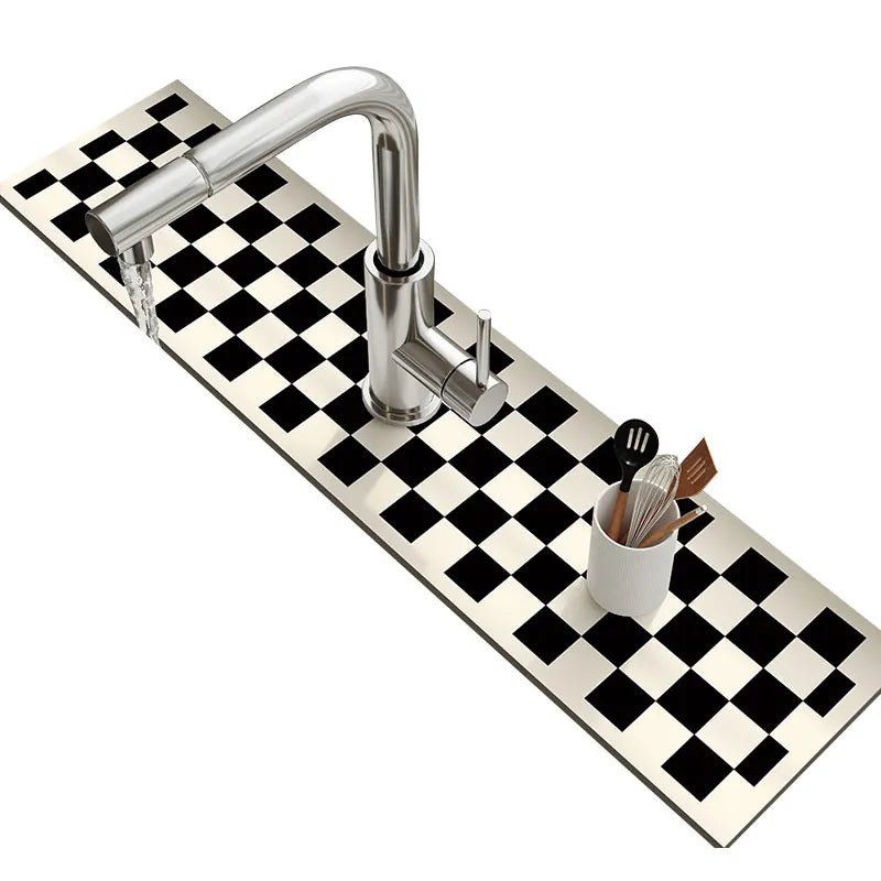 Super Absorbent Faucet Splash Guard & Drying Mat