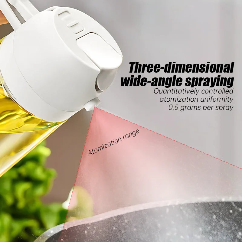 500ml 2-in-1 Oil Sprayer & Dispenser