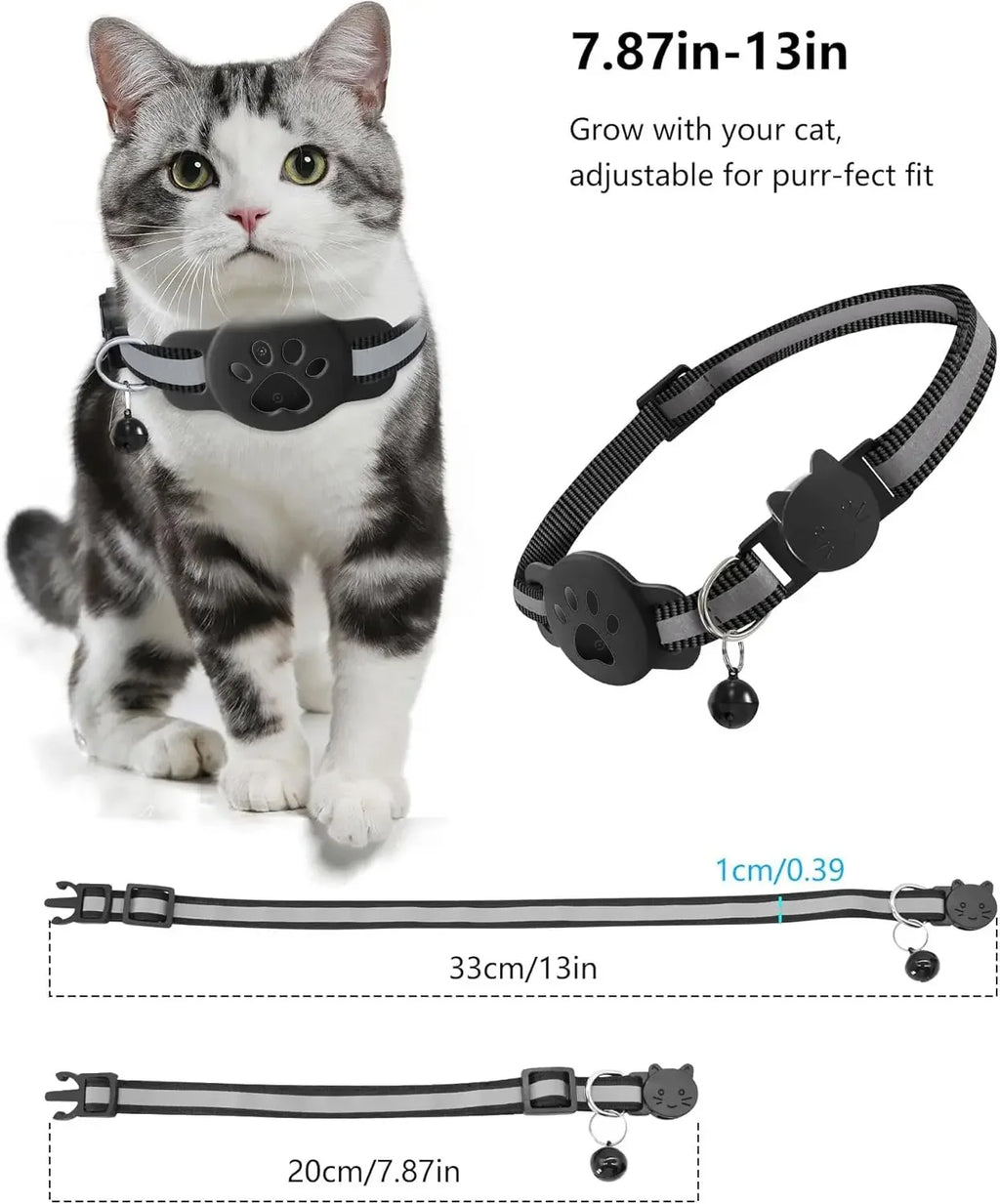 Android-Compatible Bluetooth Pet Tracker & Collar