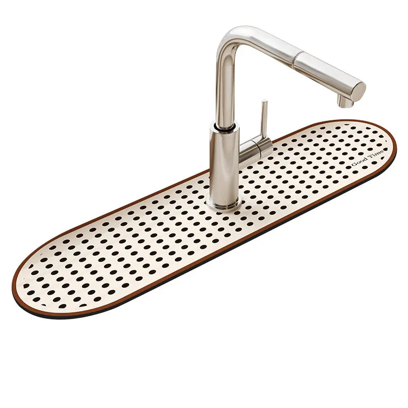 Super Absorbent Faucet Splash Guard & Drying Mat